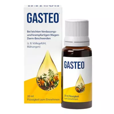 GASTEO Krople na dolegliwości żołądkowo-jelitowe, 20 ml GASTEO Krople na dolegliwości żołądkowo-jelitowe, 20 ml