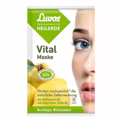 Luvos Natural Cosmetics Healing Clay Vital Maska, 2X7,5 ml