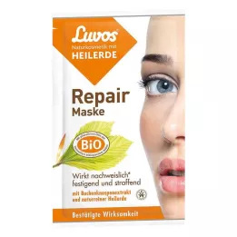 Luvos Naturkosmetik Glinkowa maska lecznicza naprawcza, 2X7,5 ml