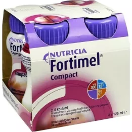 FORTIMEL Compact 2.4 o smaku owoców leśnych, 4X125 ml