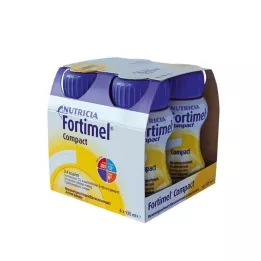 FORTIMEL Compact 2.4 Banana Flavour, 4X125 ml