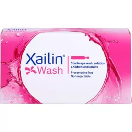 XAILIN Roztwór do płukania oka w pojedynczych dawkach, 20 x 5 ml