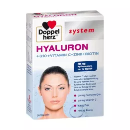 DOPPELHERZ Kapsułki systemowe Hyaluron, 30 szt