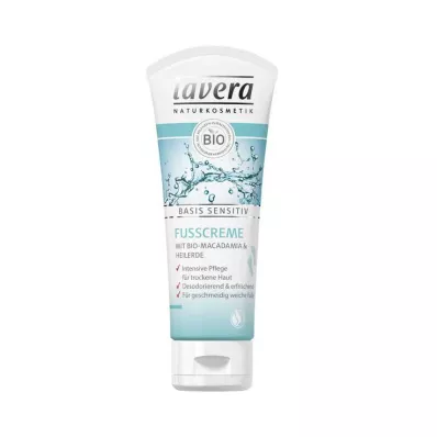 LAVERA basis sensitiv krem do stóp, 75 ml