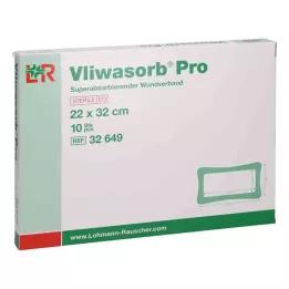 VLIWASORB Pro superabsorb.comp.sterile 22x32 cm, 10 szt