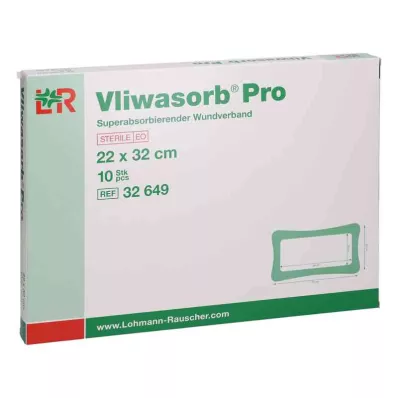 Vliwasorb Pro suberabsorb.Komp.steril 22x32 cm, 10 szt Vliwasorb Pro suberabsorb.Komp.steril 22x32 cm, 10 szt