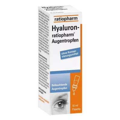 Krople do oczu Hyaluron-ratiopharm®, 10 ml
