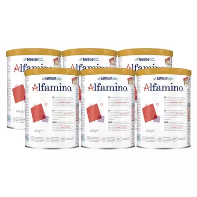 ALFAMINO Proszek, 6X400 g