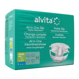 ALVITA Uniwersalne majtki chłonne super large day, 24 szt