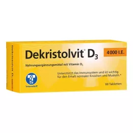 DEKRISTOLVIT Tabletki D3 4000 j.m., 60 szt