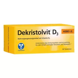 DEKRISTOLVIT Tabletki D3 4000 j.m., 90 szt