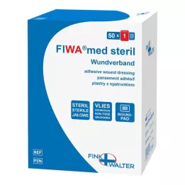 WUNDVERBAND sterylne 10x25 cm, 50 szt