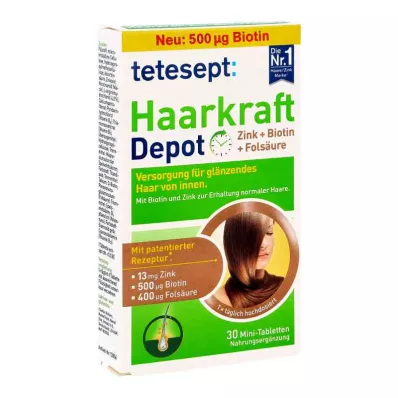 Tetesept Haarkraft Depot tabletki powlekane (30 sztuk) Tetesept Haarkraft Depot tabletki powlekane (30 sztuk)