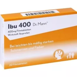 IBU 400 tabletek powlekanych Dr.Mann, 20 szt