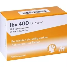 IBU 400 tabletek powlekanych Dr.Mann, 50 szt