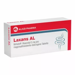 LAXANS AL tabletki powlekane dojelitowo, 10 szt