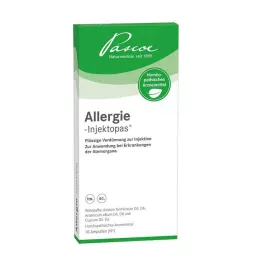 ALLERGIE-INJEKTOPAS Ampułki z roztworem do wstrzykiwań, 10 x 2 ml