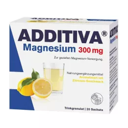 ADDITIVA Magnez 300 mg N saszetki, 20 szt