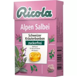 RICOLA o.Z.Box Sage Alps Cukierki szałwiowe, 50 g