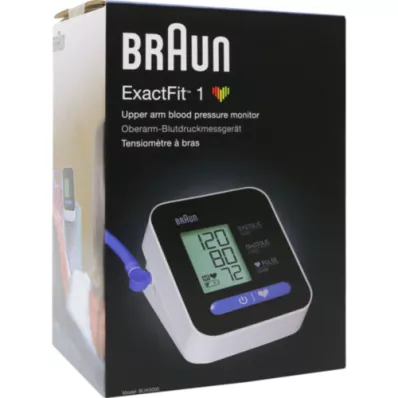 BRAUN BLUTDRUCKMESSGERÄT ExactFit1 Upper Arm BUA5000, 1 szt