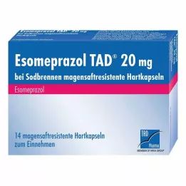 Esomeprazol TAD® 20 mg na zgagę, 14 szt