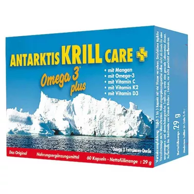 Kapsułki Antarctica Krill Care, 60 szt Kapsułki Antarctica Krill Care, 60 szt