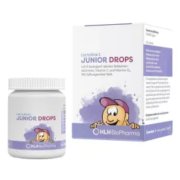 LACTOBACT Pastylki do ssania Junior Drops, 60 szt