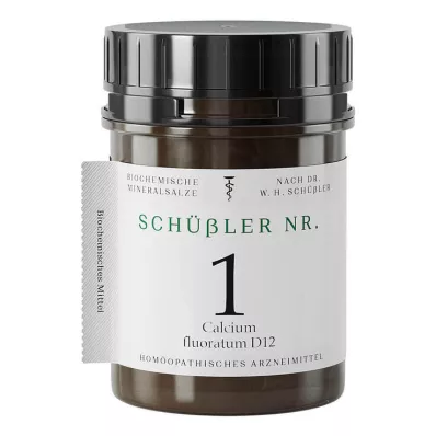 Schüssler No.1 Fluoratum wapnia D12 tabletki, 400 sztuk