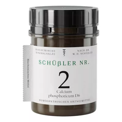 Schüssler No.2 Wapń fosforowy D 6 tabletek, 400 sztuk