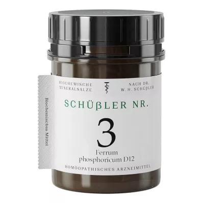 Schüssler No.3 Ferrum phoricum D 12 tabletek, 400 szt