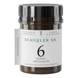 SCHÜSSLER NR.6 tabletek Kalium sulphuricum D 6, 1000 szt