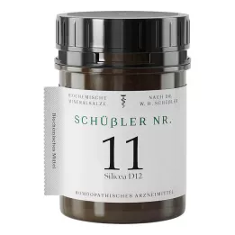 SCHÜSSLER No.11 Silicea D 12 tabletek, 1000 St