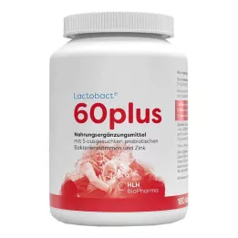 LACTOBACT 60plus kapsułki powlekane dojelitowo, 180 szt