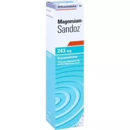 MAGNESIUM SANDOZ 243 mg tabletki musujące, 20 szt