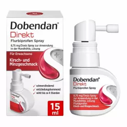 DOBENDAN Flurbiprofen Spray 8,75 mg/dawkę doustną, 15 ml