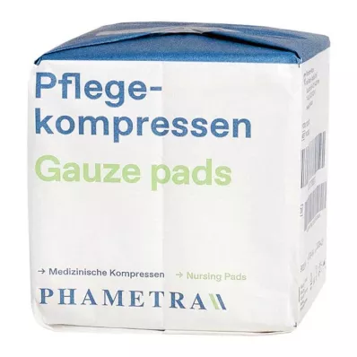 PFLEGEKOMPRESSEN Włóknina 10x10 cm niesterylna 4-krotna, 100 szt