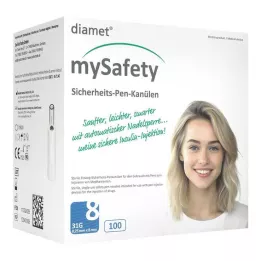 DIAMET długopis mySafety Kan.31 G 0,25x8 mm, 100 szt
