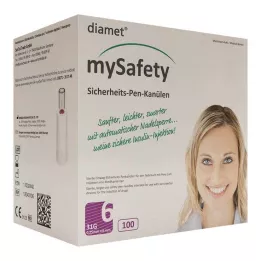 DIAMET długopis mySafety Kan.31 G 0,25x6 mm, 100 szt