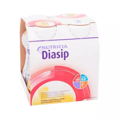 DIASIP Smak waniliowy, 4 x 200 ml