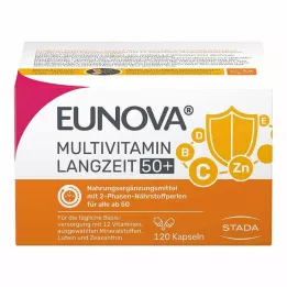 EUNOVA Długoterminowe kapsułki 50+, 120 szt