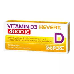 Witamina D3 Hevert 4000 IU tabletki, 30 szt