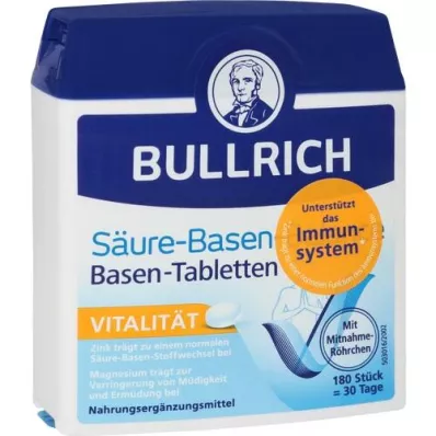 BULLRICH Tabletki Acid Bases Balance, 180 szt