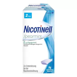 NICOTINELL Guma do żucia Spearmint 2 mg, 96 szt
