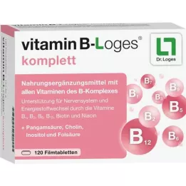 VITAMIN B-LOGES kompletne tabletki powlekane, 120 szt