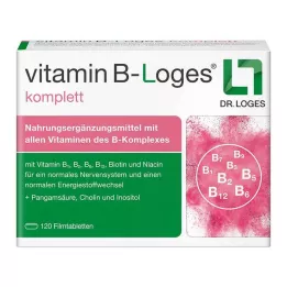 VITAMIN B-LOGES kompletne tabletki powlekane, 120 szt