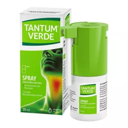 TANTUM VERDE 1,5 mg/ml spray do stosowania w jamie ustnej, 30 ml