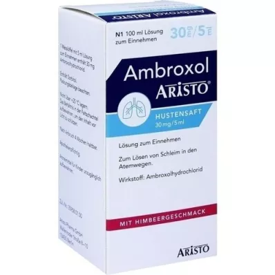 AMBROXOL Aristo syrop na kaszel 30 mg/5 ml roztwór doustny, 100 ml