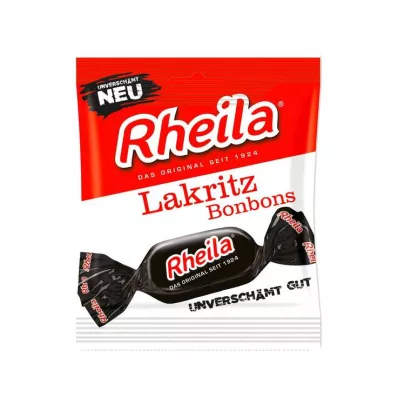 RHEILA Cukierki lukrecjowe z cukrem, 50 g