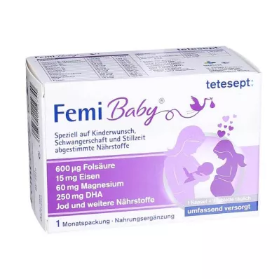 TETESEPT Femi Baby tabletki powlekane+miękkie kapsułki, 2X30 szt