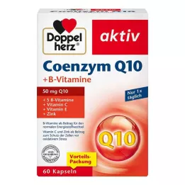 DOPPELHERZ Witaminy z koenzymem Q10+B w kapsułkach, 60 kapsułek